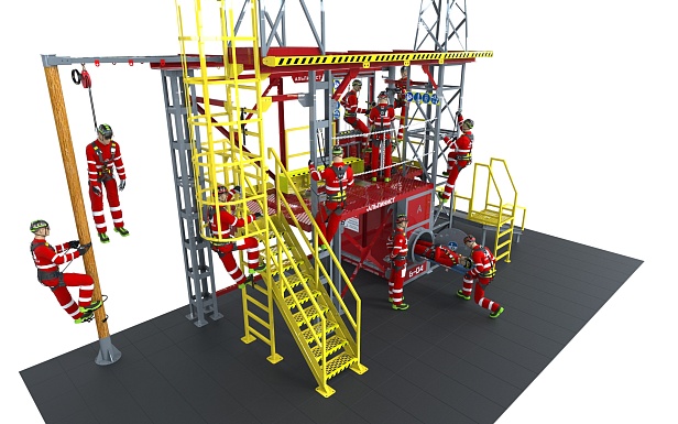 г.Муром. В Муроме установили современный тренажер для обучения работам на высоте г.Муром. В Муроме установили современный тренажер для обучения работам на высоте
