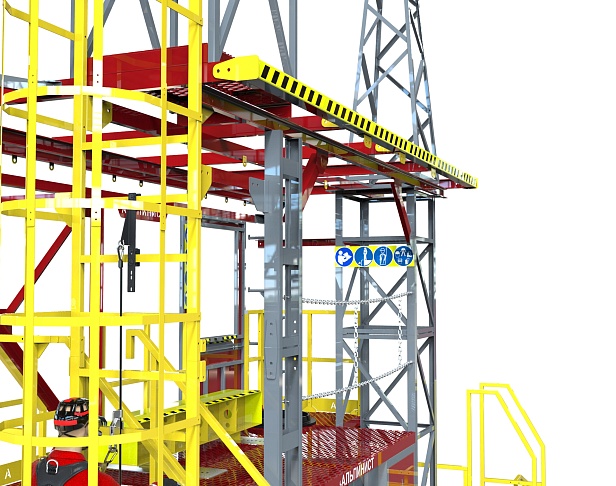 г.Муром. В Муроме установили современный тренажер для обучения работам на высоте г.Муром. В Муроме установили современный тренажер для обучения работам на высоте